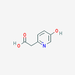 Structure of 5-hydroxy-2-Pyridineacetic acid