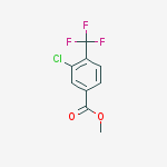 Structure of Methyl 3-chloro-4-(trifluoromethyl)benzoate