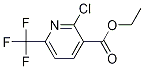 Structure of 3-Pyridinecarboxylic acid, 2-chloro-6-(trifluoroMethyl)-, ethyl ester