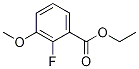 Structure of ethyl 2-fluoro-3-Methoxybenzoate