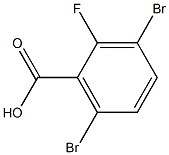 Structure of 3,6-Dibromo-2-fluorobenzoic acid