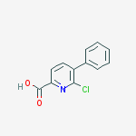 Structure of 6-Chloro-5-phenylpicolinic acid