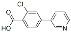 Structure of 2-CHLORO-4-(PYRIDIN-3-YL)BENZOIC ACID
