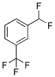 Structure of 1-(Difluoromethyl)-3-(trifluoromethyl)benzene