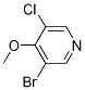 Structure of 3-Bromo-5-chloro-4-methoxypyridine