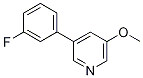 Structure of 3-(3-Fluorophenyl)-5-methoxypyridine
