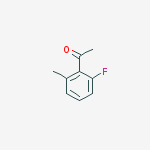 Structure of 1-(2-fluoro-6-methylphenyl)ethanone
