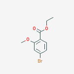 Structure of Ethyl 4-bromo-2-methoxybenzoate