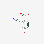 Structure of 2-Cyano-4-fluorobenzoic acid