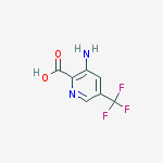 Structure of 3-amino-5-(trifluoromethyl)pyridine-2-carboxylic Acid