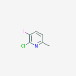 Structure of 2-Chloro-3-Iodo-6-methylpyridine