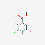 Structure of Methyl 3-chloro-2,4,5-trifluorobenzoate