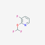 Structure of 2-(difluoroMethoxy)-3-fluoropyridine