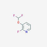 Structure of 3-(difluoromethoxy)-2-fluoropyridine