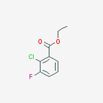 Structure of Ethyl 2-chloro-3-fluorobenzoate