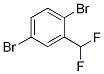 Structure of 1,4-Dibromo-2-(difluoromethyl)benzene