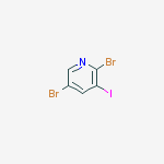 2,5-Dibromo-3-iodopyridine结构式