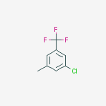 Structure of 1-Chloro-3-methyl-5-(trifluoromethyl)benzene
