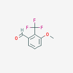 3-methoxy-2-(trifluoromethyl)benzaldehyde结构式