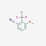 Structure of 3-methoxy-2-(trifluoromethyl)benzonitrile