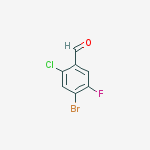 Structure of 2-Chloro-4-bromo-5-fluorobenzaldehyde