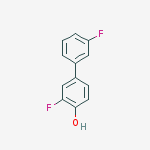 Structure of 2-fluoro-4-(3-fluorophenyl)phenol