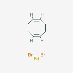 Structure of Dibromo(1,5-cyclooctadiene)palladium(II)