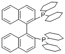 Structure of 2,2-BIS(DICYCLOHEXYLPHOSPHINO)-1,1-BINAPHTHYL