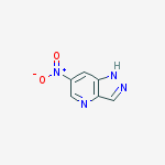 Structure of 6-nitro-1H-Pyrazolo[4,3-b]pyridine