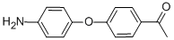 Structure of 1-[4-(4-AMINO-PHENOXY)-PHENYL]-ETHANONE
