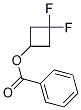 Structure of 3,3-Difluorocyclobutyl benzoate