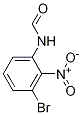 Structure of N-(3-bromo-2-nitrophenyl)formamide