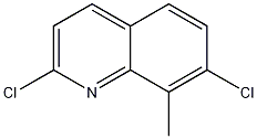 Structure of 2,7-Dichloro-8-methylquinoline
