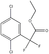 Structure of Ethyl 2-(2,5-dichlorophenyl)-2,2-difluoroacetate