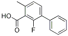 2-Fluoro-4-methylbiphenyl-3-carboxylic acid结构式