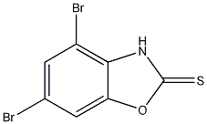 Structure of 4,6-Dibromobenzo[d]oxazole-2(3H)-thione