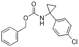 Structure of 1-(Cbz-Amino)-1-(4-chlorophenyl)cyclopropane