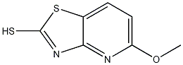 Structure of 2-Mercapto-5-methoxythiazolo[4,5-b]pyridine