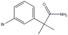 Structure of 2-(3-Bromophenyl)-2-methylpropanamide