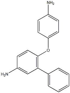 3-氨基-6-(4-氨基苯氧基)联苯结构式