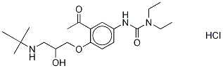Structure of Celiprolol-d9 Hydrochloride