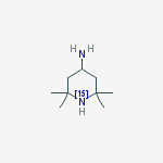 4-AMINO-2,2,6,6-TETRAMETHYLPIPERIDINE-1-15N结构式