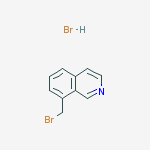 8-(BROMOMETHYL)ISOQUINOLINE HYDROBROMIDE结构式