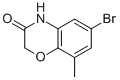Structure of 6-BROMO-8-METHYL-4H-BENZO[1,4]OXAZIN-3-ONE
