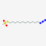 Structure of 12-AZIDODODECYLMETHANETHIOSULFONATE