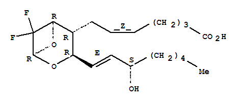 Structure of 10,10-difluorothromboxane A2