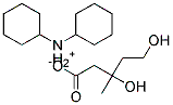 Structure of D,L-Mevalonic Acid Dicyclohexylammonium Salt