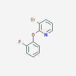 Structure of 3-bromo-2-(2-fluorophenoxy)pyridine