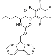 Structure of FMOC-NLE-OPFP