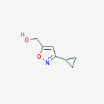 (3-cyclopropyl-5-isoxazolyl)methanol(SALTDATA: FREE)结构式